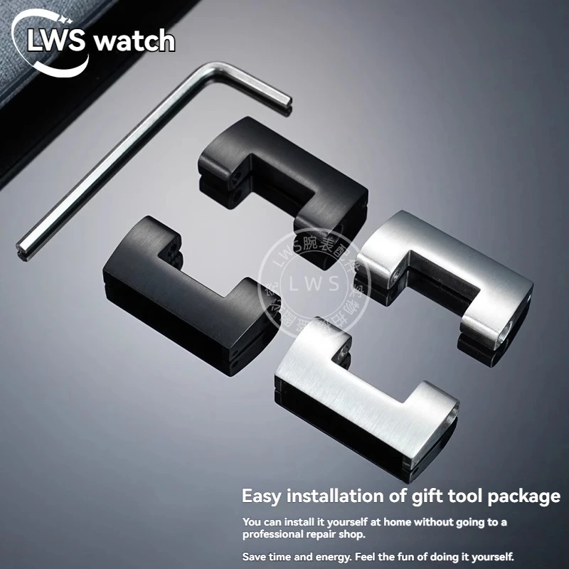 Watch Adapter for Casio G-SHOCK GST-B100/210/W300/S100/1110 GST-S110/410 Series Strap Watchband Stainless Steel Watch Connector view 4