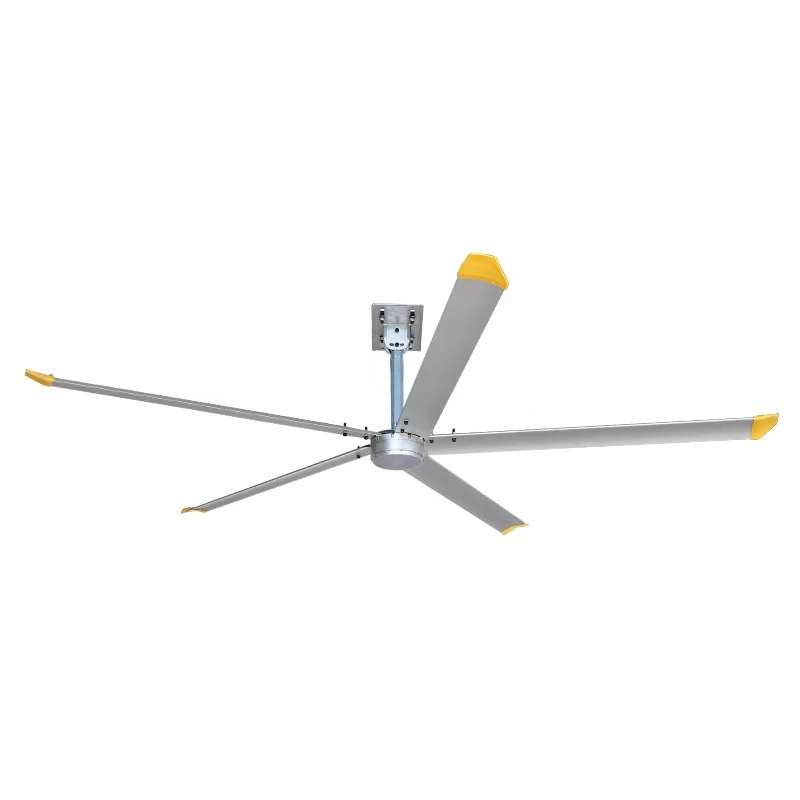 2025 OEM 10 24ft Factory Large Vent HVLS Ventilation Fan Airflow Custom Heavy Duty Industrial Ceiling Fan