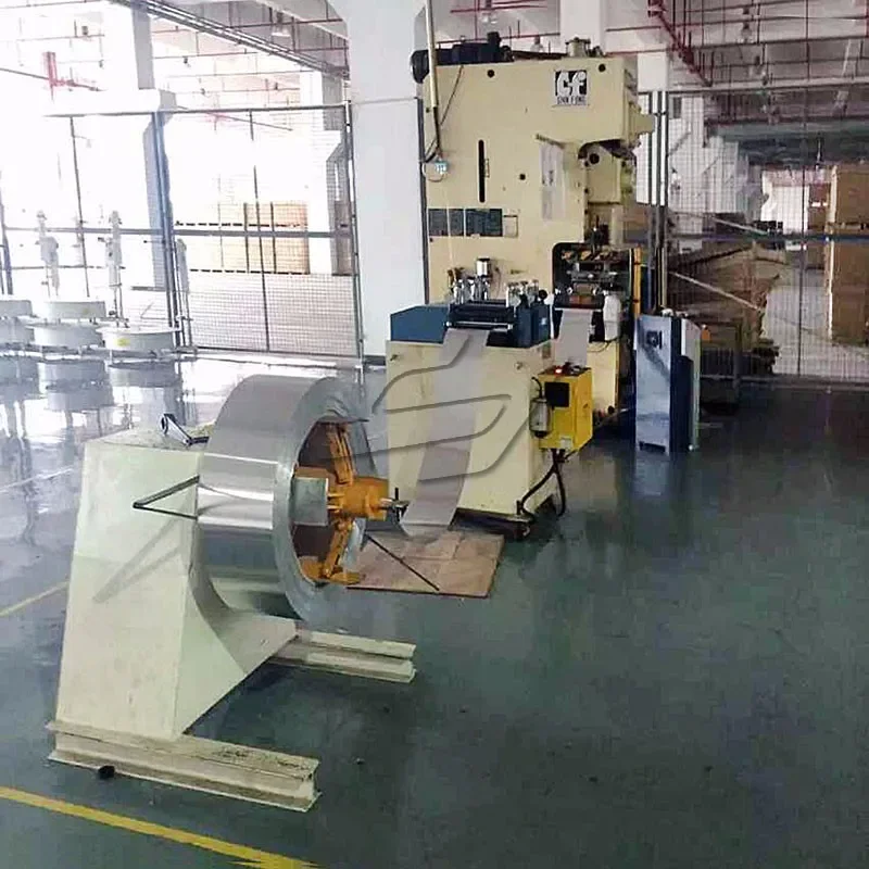 Automatic Hydraulic Decoiler for Punching Machine Metal & Metallurgy Machinery with Bearing Motor Gear Pump Engine