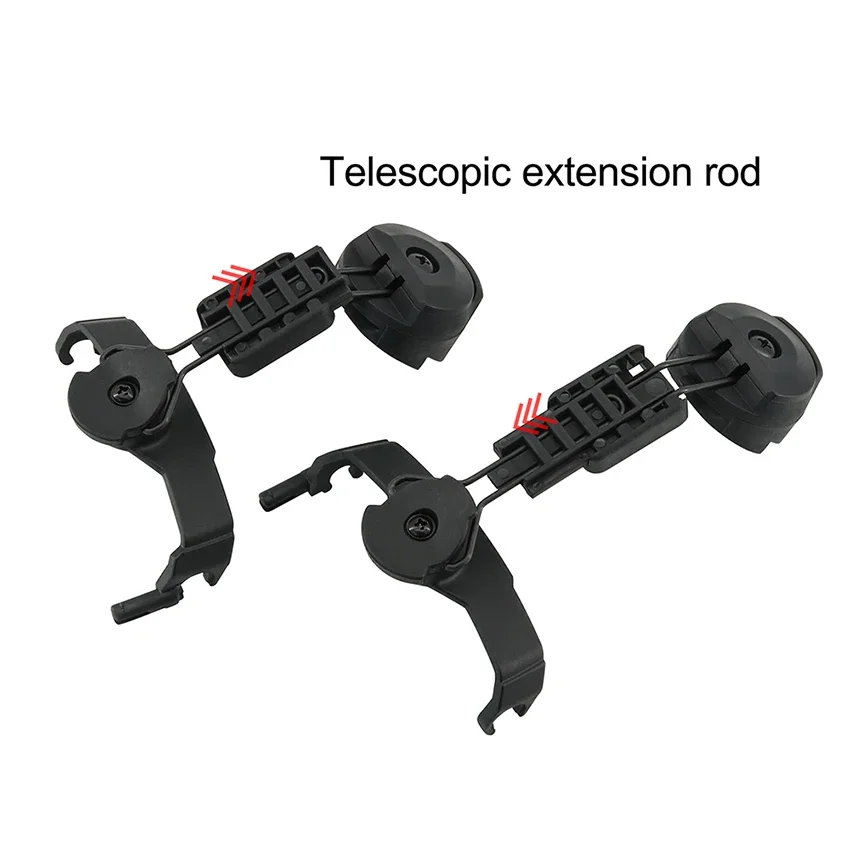 COM Headset Accessories Tactical ARC Rail Adapter for COMTA II COMTA III Tactical Headphones Noise Reduction Shooting Earmuffs