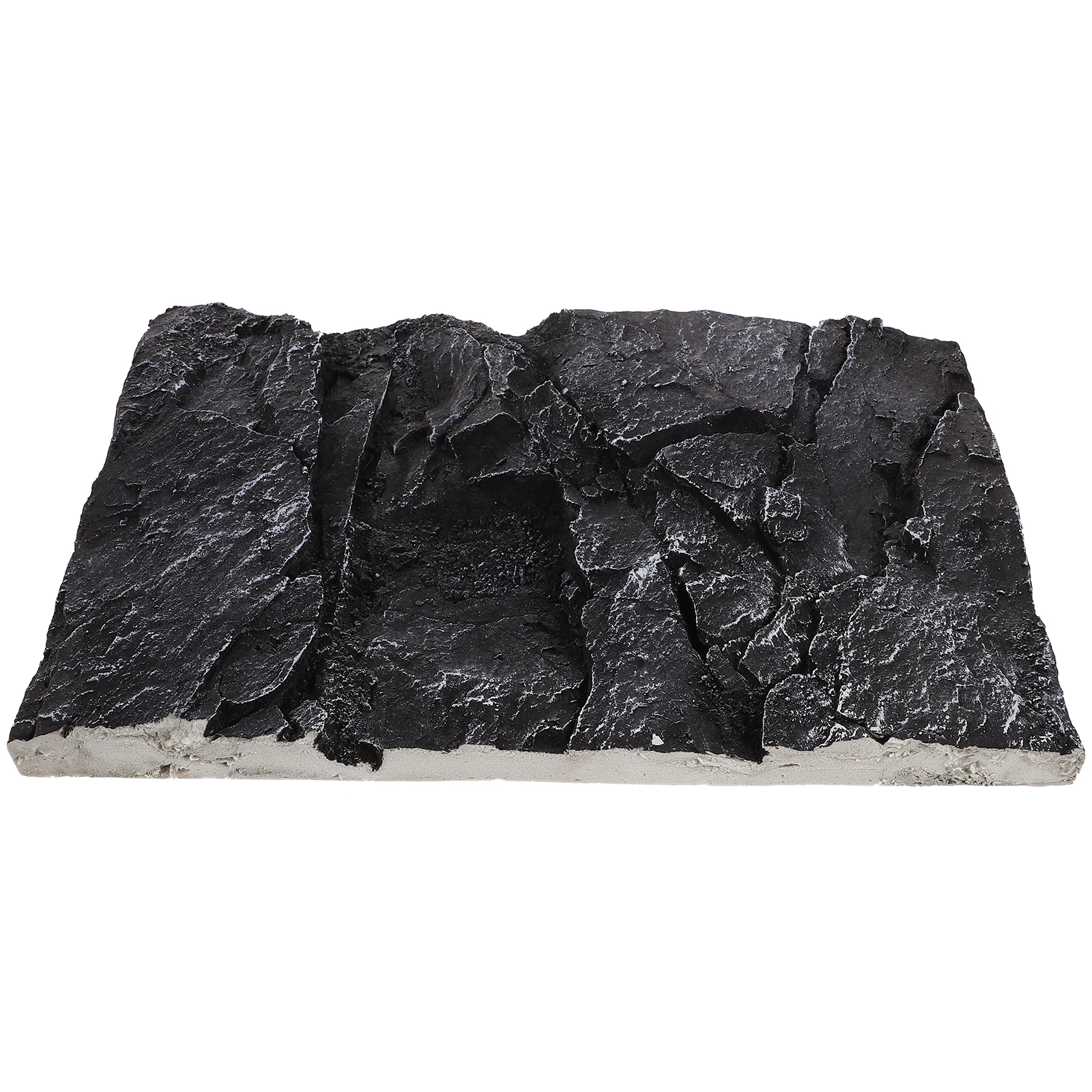 

Rock Decorative Panels 3d Background for Reptile Tank Aquarium Fish Terrarium Box Pu Boards Realistic Texture Uneven Surface