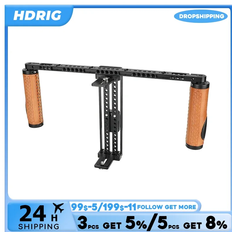 HDRIG Monitor Cage with Handgrips for 5\