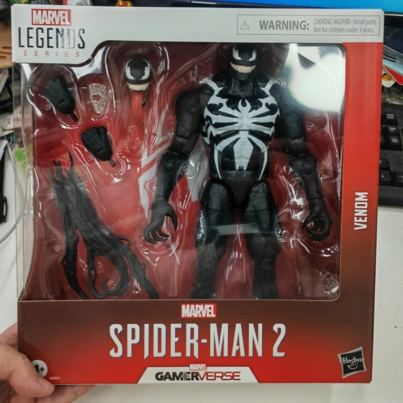 

In Stock Marvel Legends Gameverse Spider-Man 2 Venom 6 Inches Action Figure Desktop Ornament Model Toy 1/12 Collect Figures