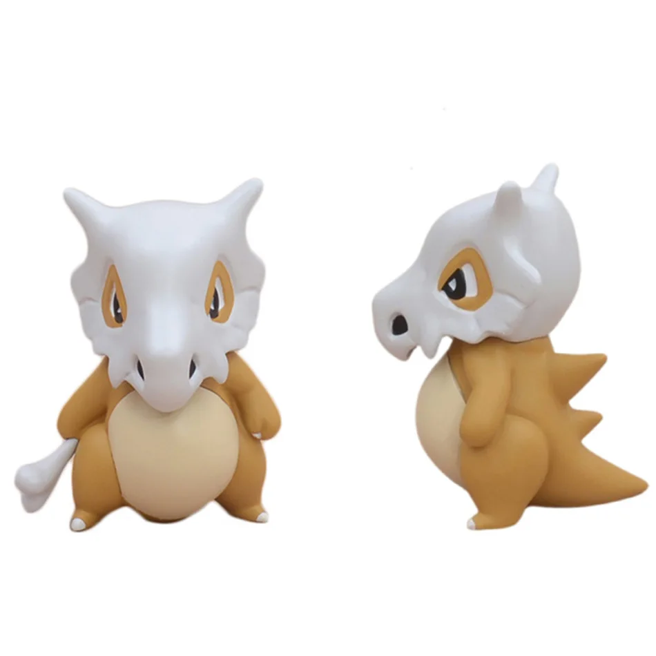 Pokemon Anime Figure Pocket Monsters Cubone 7.5cm Cute Action Figure Car Mounted Ornaments Model Decoration Children Toys Gifts