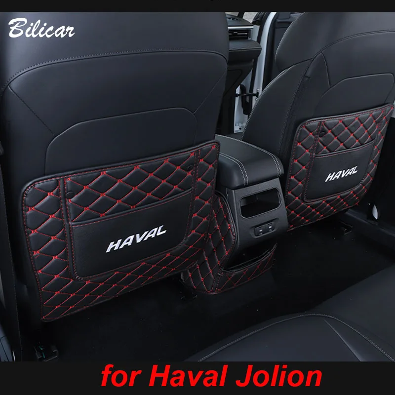 

Car Rear Seat Anti-Kick Protection Mat Half Inclusive Back Seat Cover for Haval Jolion 2022 2023 2024 Accessories