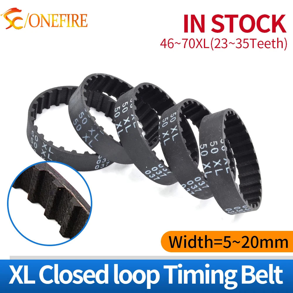 

46XL 48XL 50XL 54XL 56XL ~ 70XL Ремень ГРМ Шаг = 5,08 мм Резиновый ремень Ширина 5/6/7/9/10/12/15/20 мм Ремень XL Для синхронного ремня с ЧПУ