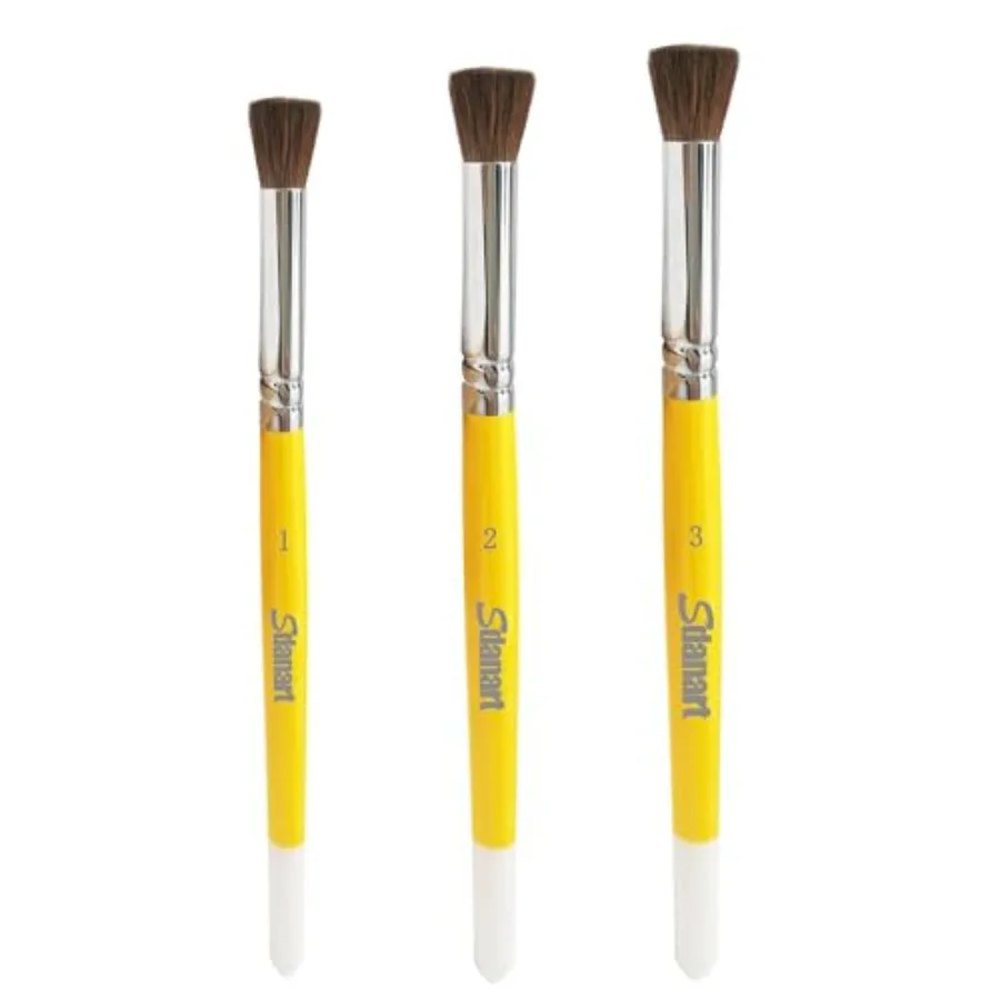 Pastel Smoothing Paint Brushes, Paintbrush for Pastel Blending Professional Pastel, Chalk and Charcoal Pastellist Blender Brush