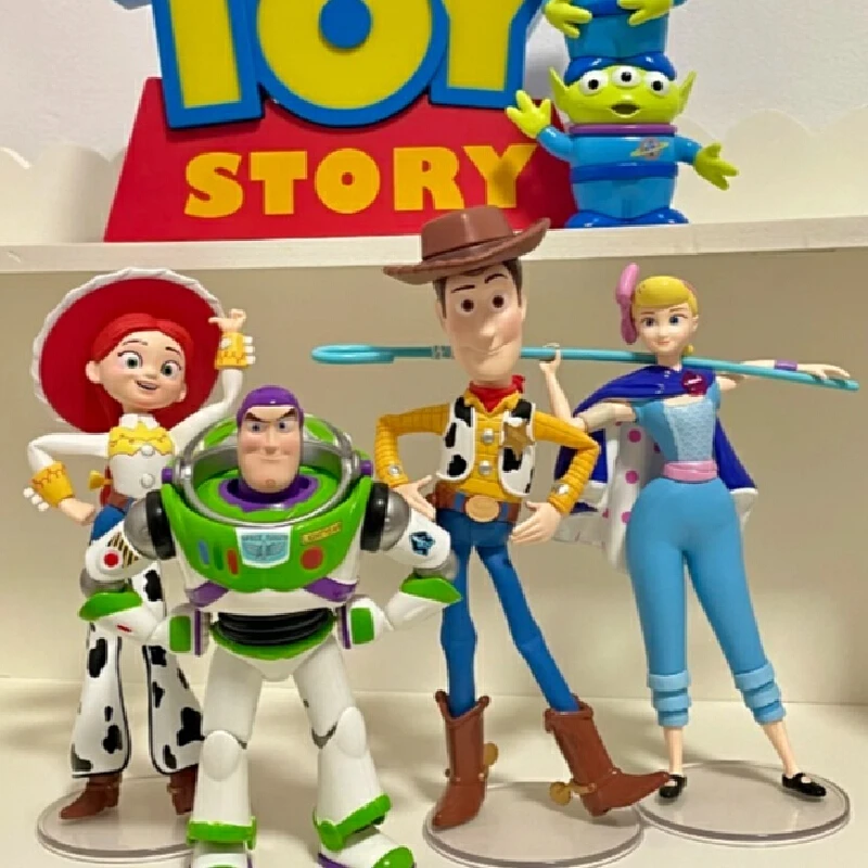 

Новая глухая коробка «История игрушек», классический персонаж-сюрприз, слепая коробка, модный игровой орнамент, ручная работа, подарок для ванны Лайтера