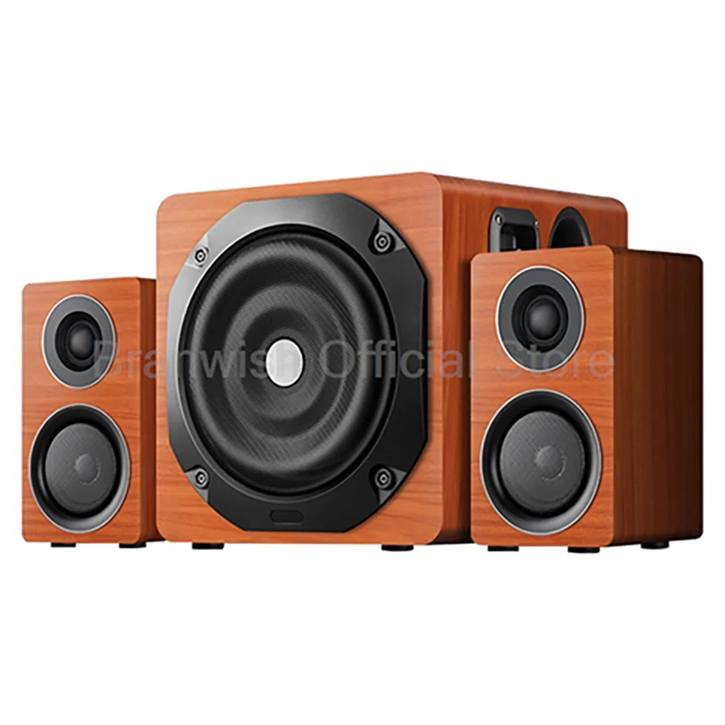 

1Pc 6.5 inch 180W Speaker with 2Pcs Satellite Speakers 5.0 Bluetooth HIFI Sound Box Support RCA USB TF For Home Theater Karaoke
