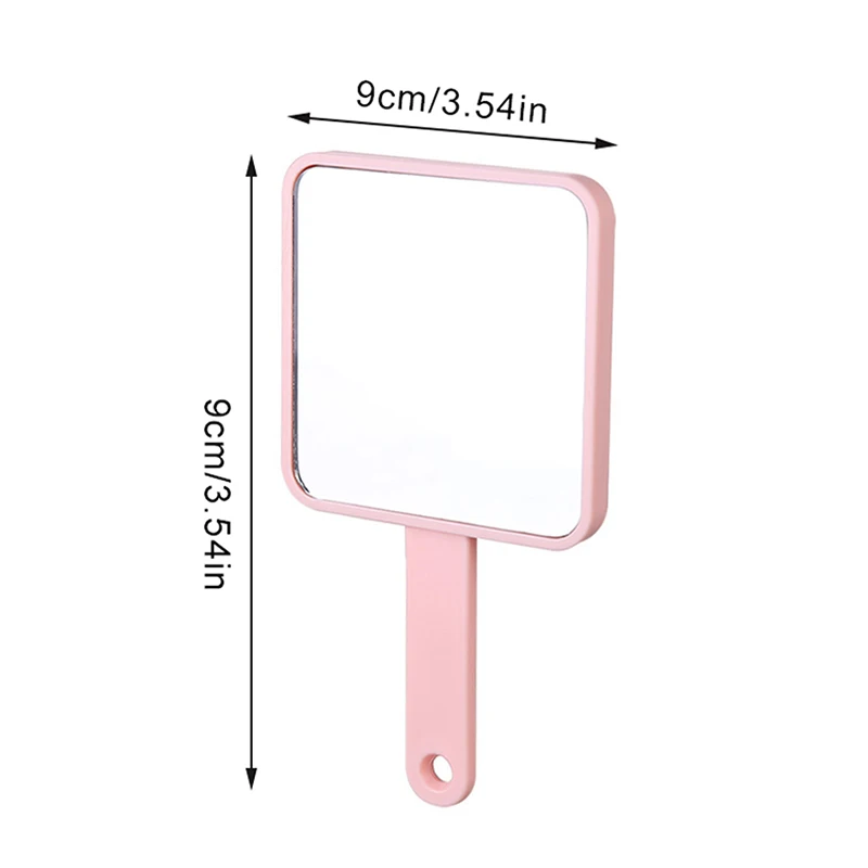 Miroir de maquillage portable avec peigne de type nervuré pour fille, outils de maquillage de voyage, astronome de dessin animé mignon, cadeau, 1 pièce ﻿