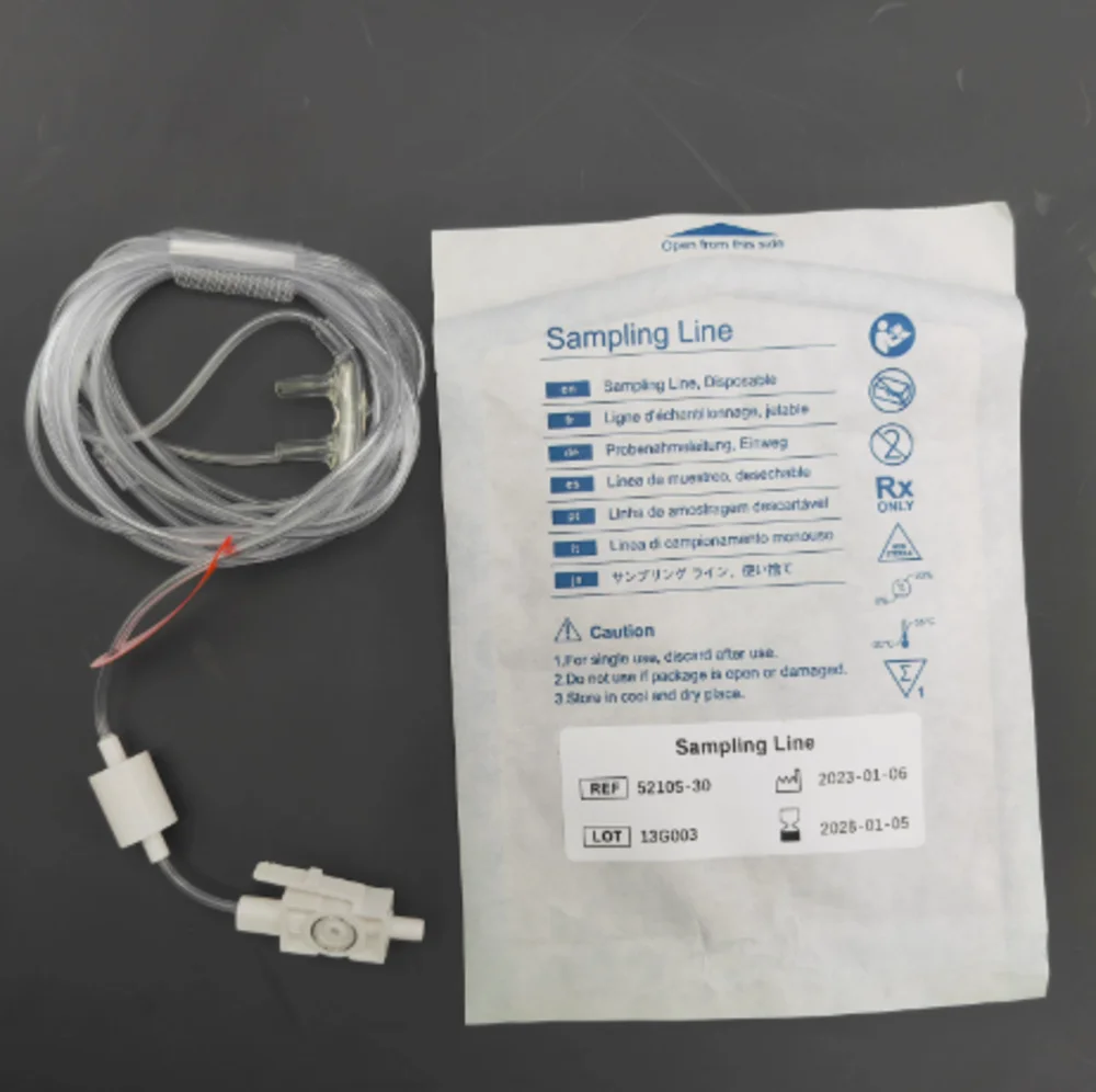 Compatible Philips CO2 Sampling Line Microstream Capnography Sampling Lines Adult/Pediatric M1920A 989803204511