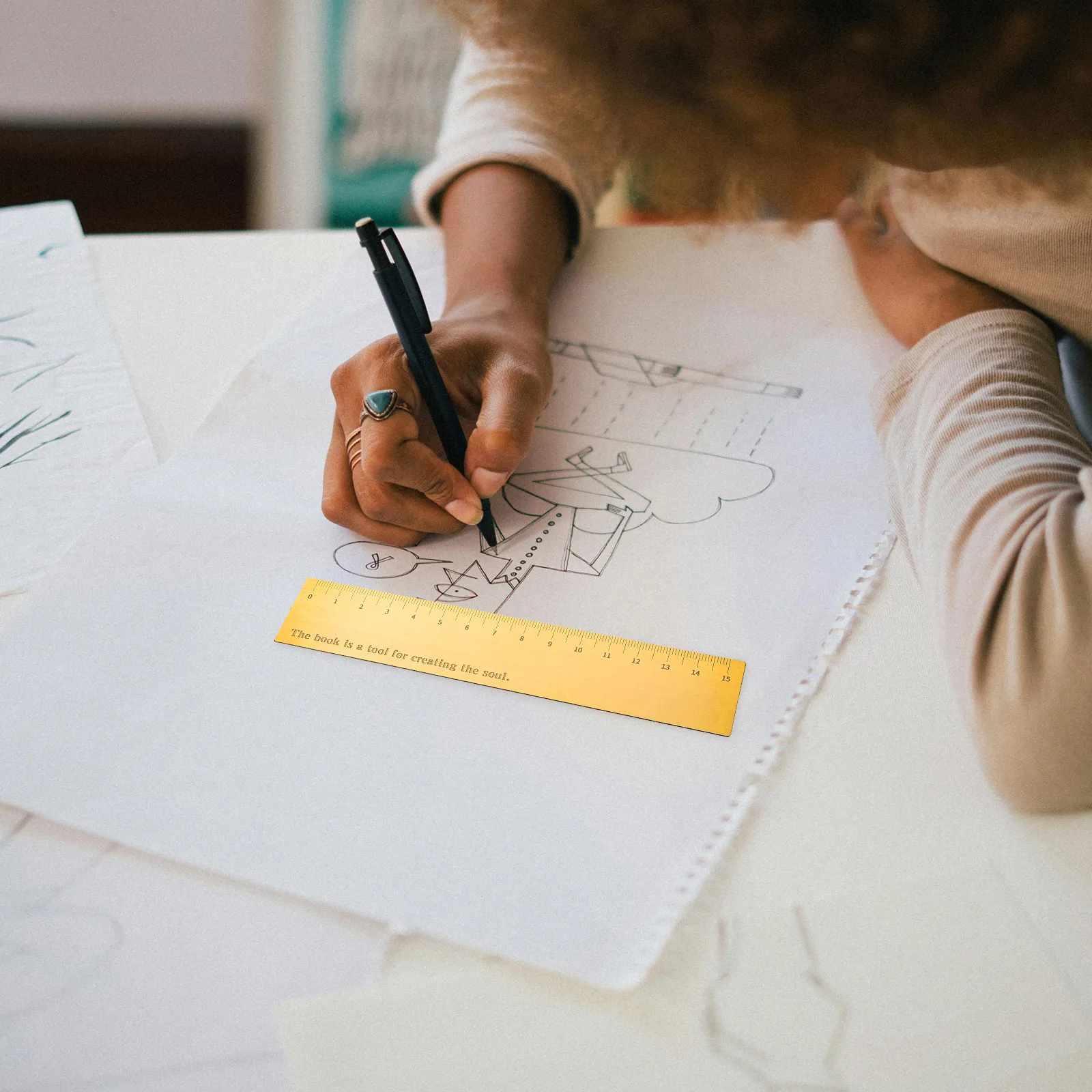 Рисунок 3 - Линейка для рисования