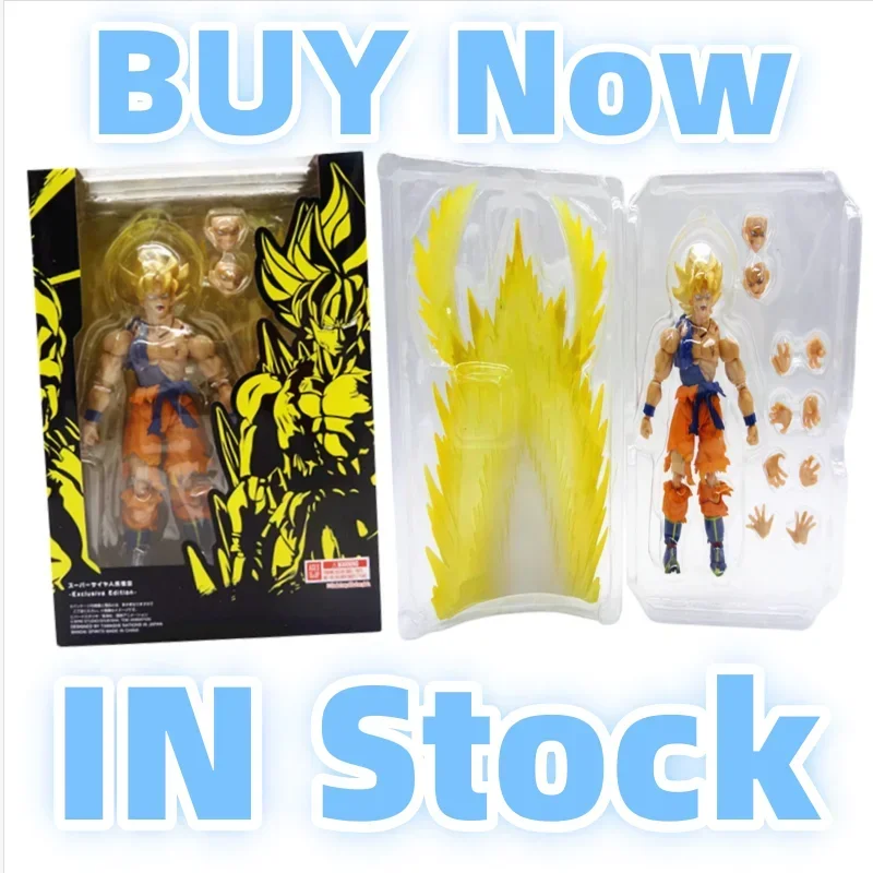 

В наличии: Новая фигурка Гоку (Son Goku) SHF S.H.Figuarts, Гоку с повреждениями от битвы, Супер Сайян, коллекционная аниме-фигурка, игрушка, подарок на Рождество
