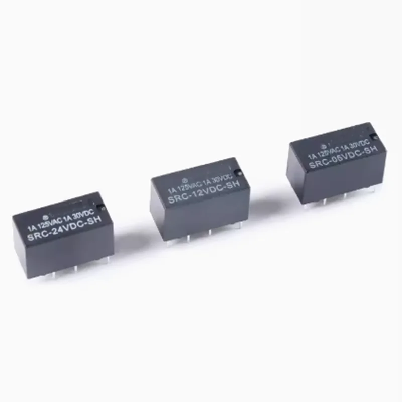 5 шт., реле мощности Φ 5V 12V 24V 1A 125V 8PIN