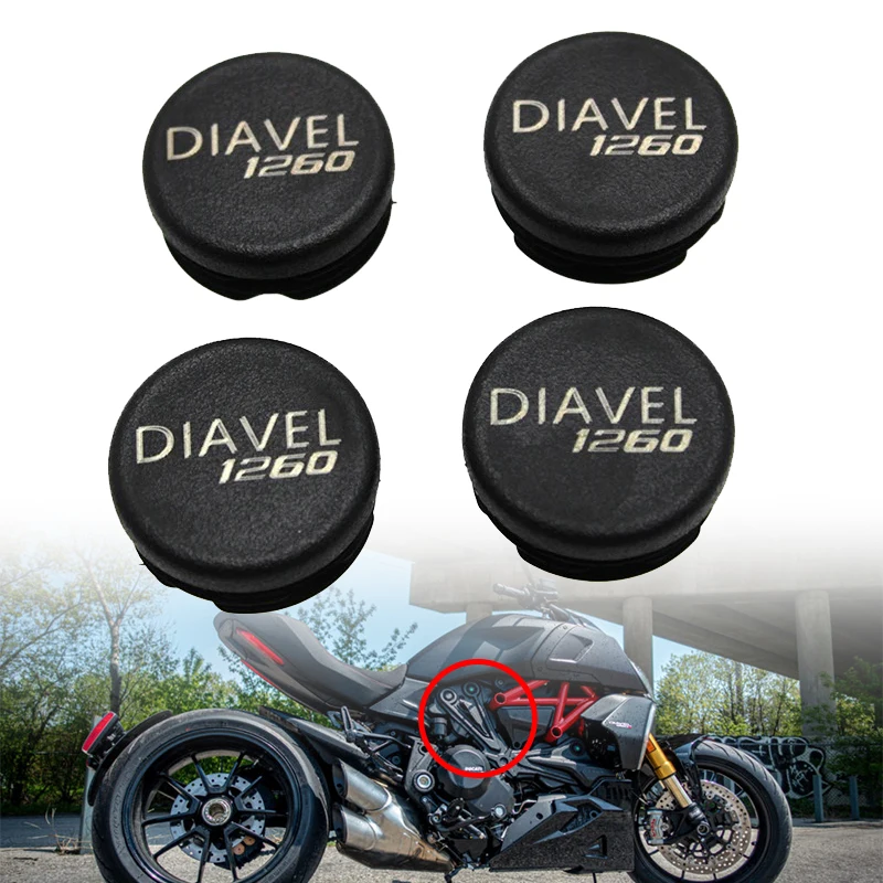 

For Ducati Multistrada1260s Multistrada 1260 950 1260s 950S 2018-2021 Body Frame Cover Motorcycle Frame Hole Cover Accessories