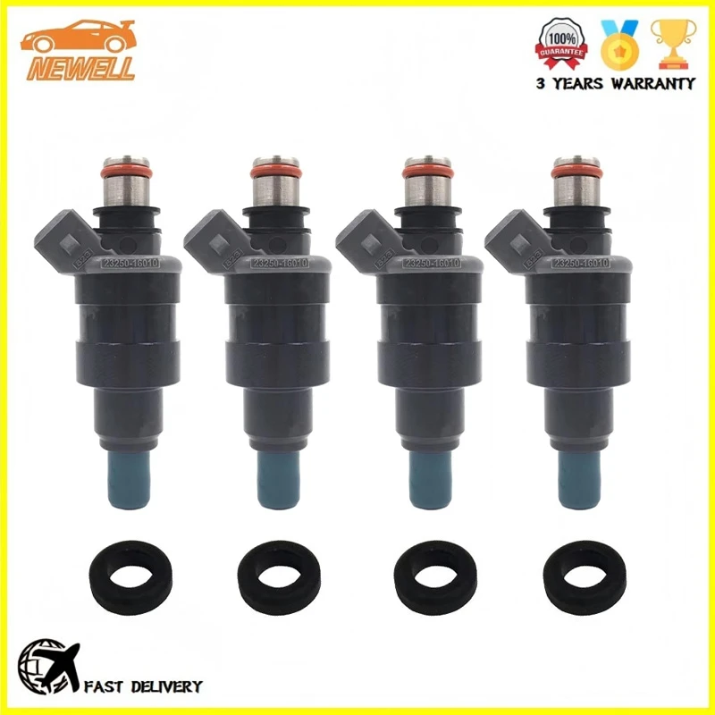 4pcs 23250-16010 23209-16010 Fuel injector For TOYOTA COROLLA AE86 1983-1987 2325016010 2320916010