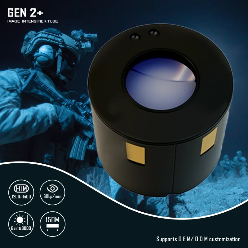QCNV MX10160 GEN2+ FOM1200 to 1400 White P45 Nonautogate Image Intensifier Tube for PVS14/ PVS31/GPNVG18 Night Vision Goggles - view 3