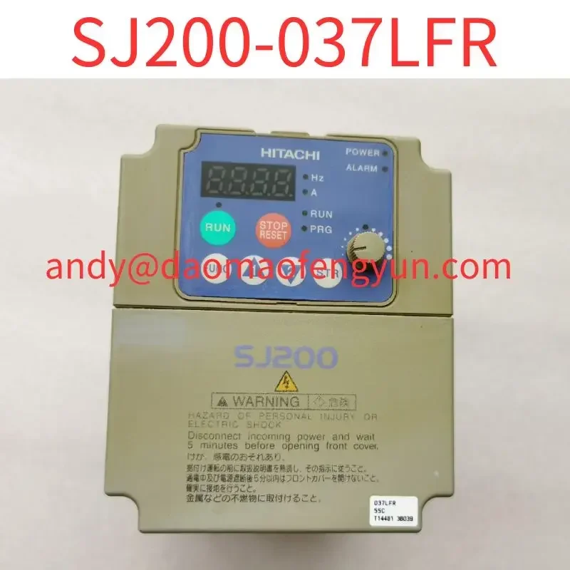 

Second-hand test OK SJ200-037LFR frequency converter 3.7kw/220v