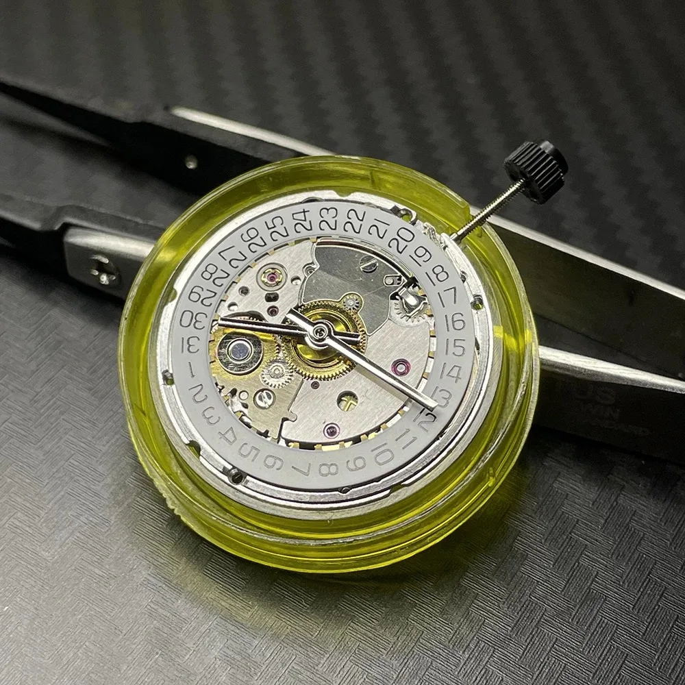 High Accuracy 2824-2 Clone Polished Plate Version Seagull 2824-2 ST2130 Automatic Mechanical Watch Movement White Disc 3.0 ETA view 4