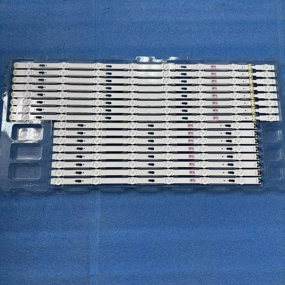 Kit LED Strip(16)for Samsung UA60KU6000W UE60KU6000 UE60JU6000 UN60JU7100 UE60JU6000K BN96-34806A 34805A 39664A 39663A