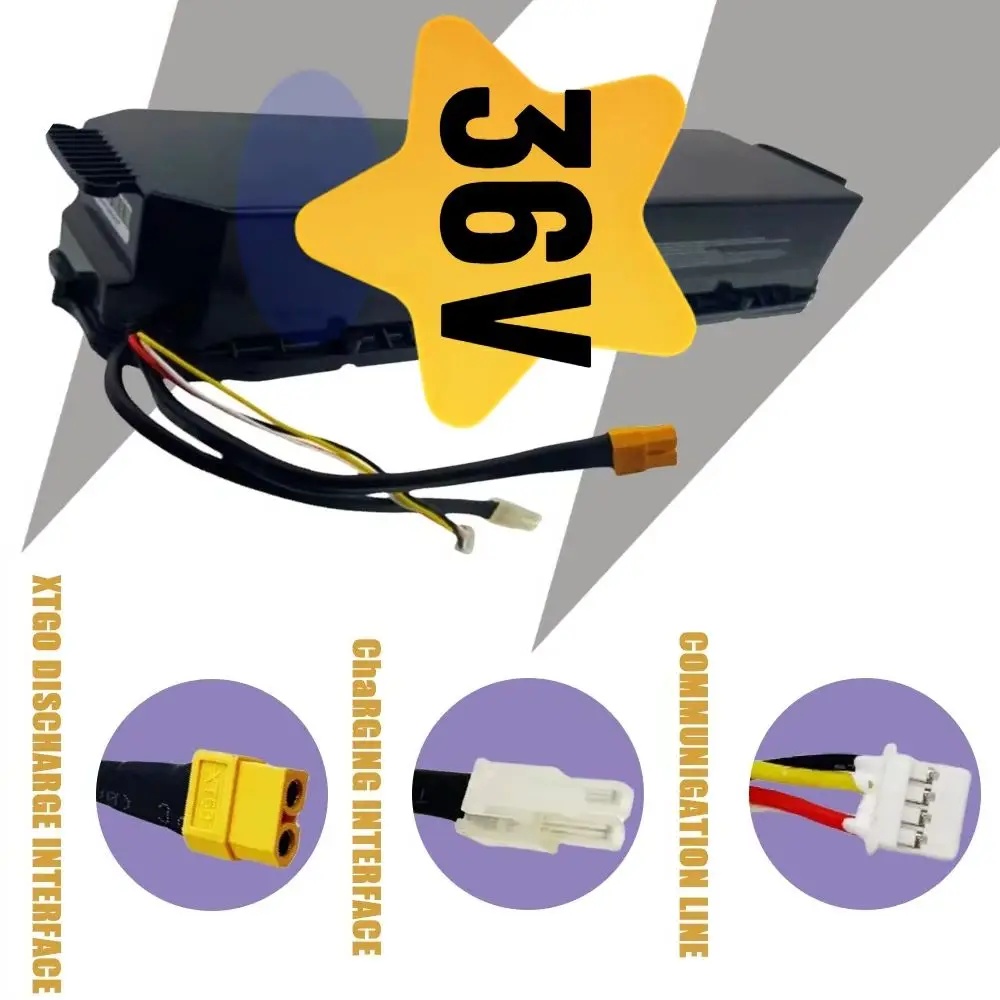 

High-Quality 36V 15300mAh Electric Scooter Battery Pack Special Model for Xiaomi MAX G30 G30LP - Rechargeable Special Battery