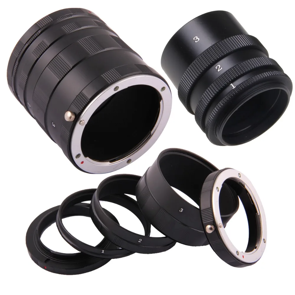 Macro Extension Tube Ring For M42 / Canon EOS / Nikon AI / SONY AF /  NEX / Pentax PK / Olympus Pansonic  Lumix M4/3 Micro 4/3