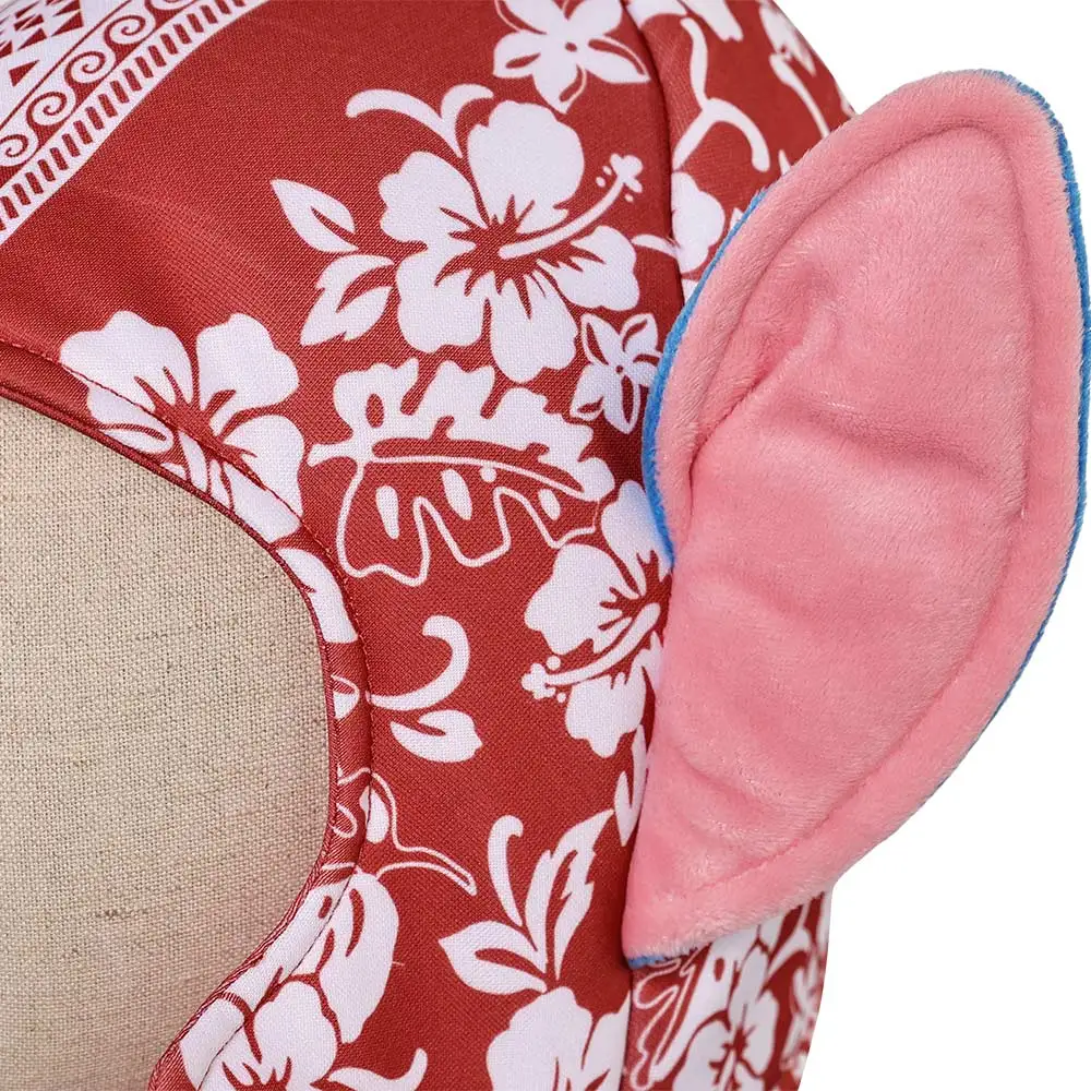 Cartoon Lilo Cosplay Stitch Clothing Accessories Hat Print Cartoon Roleplay Hallowmas Costume Party Carnival Role Play Prop