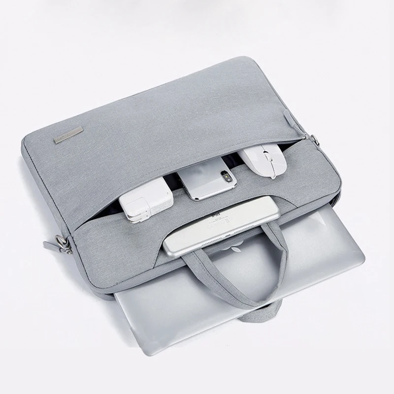 

Дорожная сумка для ноутбука с ручкой, чехол для MacBook Air Pro M3 M4 13 14 15 2025 Lenovo Legion Go 15,6 дюйма, чехол для Chromebook Xiaomi Note 13
