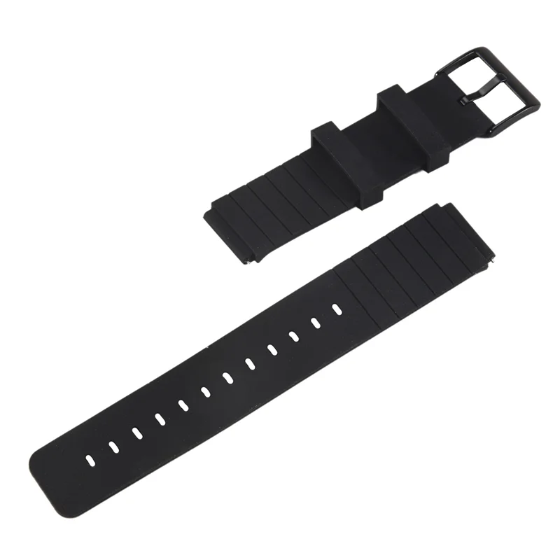 Sport Watchband Strap For XIAOMI Watch Band Soft Silicone Replacement Bands Strap For Mi Watch Strap Black-A79U