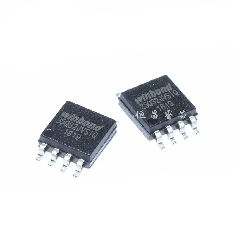 W25Q32JVSSIQ Original 32Mbit SOP8 4M Flash, 25Q32JVSIQ, nova versão, 5pcs