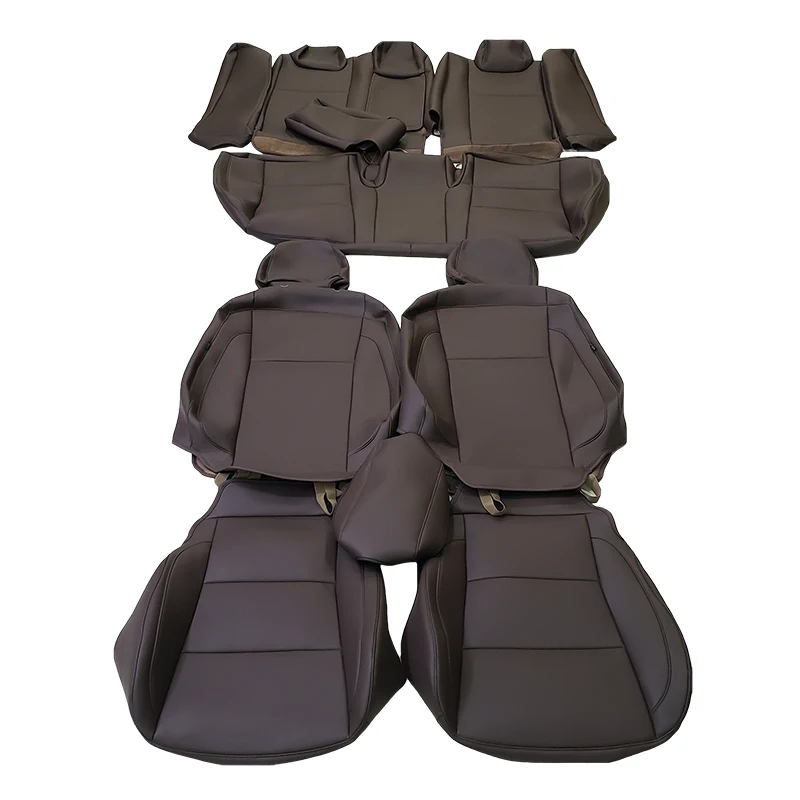 Full set auto interior accessories XV50 7th Gen Sport leather car seat covers for toyota camry 2012-17