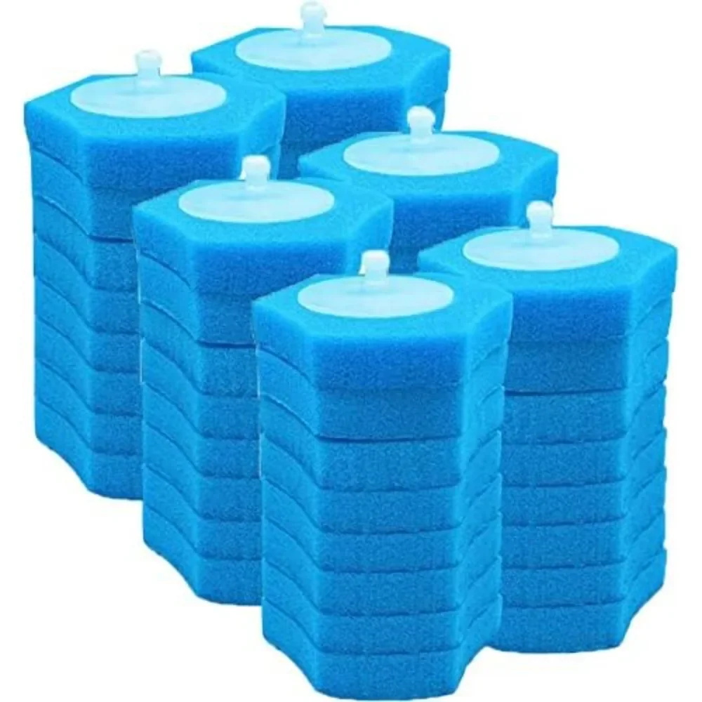 For 10pcs Disposable Toilet Cleaning System Disposable Toilet Flushable Refill Brush Flushable Refills