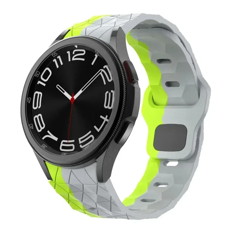 Silicone Band for Samsung Watch 7/FE/6/5/4/5pro 44mm 40mm 45mm Sport Bracelet Galaxy Watch 4/6 Classic 46mm 42mm 43mm 47mm Strap