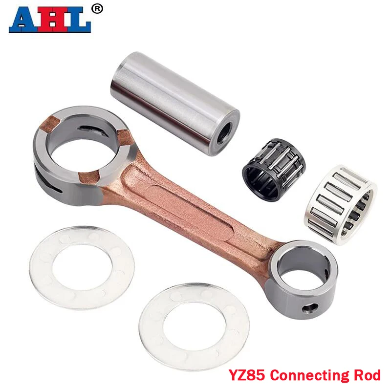 AHL Motorcycle Connecting Rod CRANK ROD Kit For YAMAHA YZ85 YZ80 YZ 85 80 4ES-11651-00-00 4ES-11651-10-00 4ES-11651-01-00