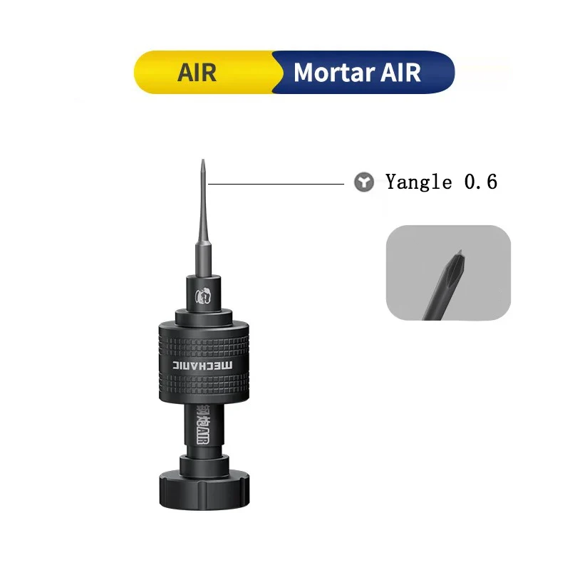 MECHANIC magnetic precision screwdriver Mortar AIR Cross 1.5 1.2 Penta 0.8 Triangle 0.6 Suitable for iPhone repair tools