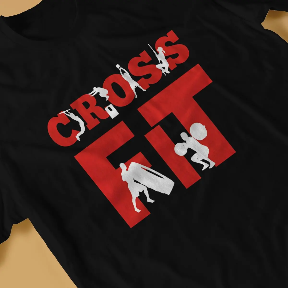 Crossfit Man TShirt Workout, Deadlift, Squats, Burpees Fashion T Shirt Harajuku Streetwear New Trend