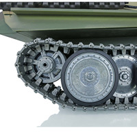 HENG LONG 1/16 RTR RC Tank 3879 7.0 Customized Panther G Metal Tracks Wheels Telescoping Remote Control Tank Model Toys TH17491