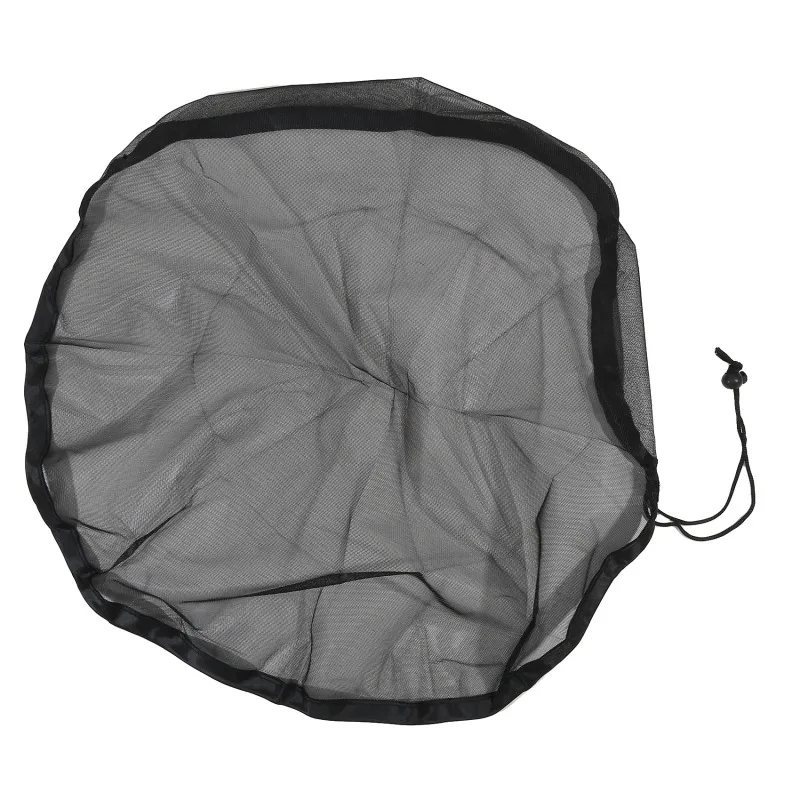 Outdoor Mesh Cover Netting 60/80/90/100cm Rain Barrel Water Collection Bucket Water Tank Protection Garden Supplies Easy Clean