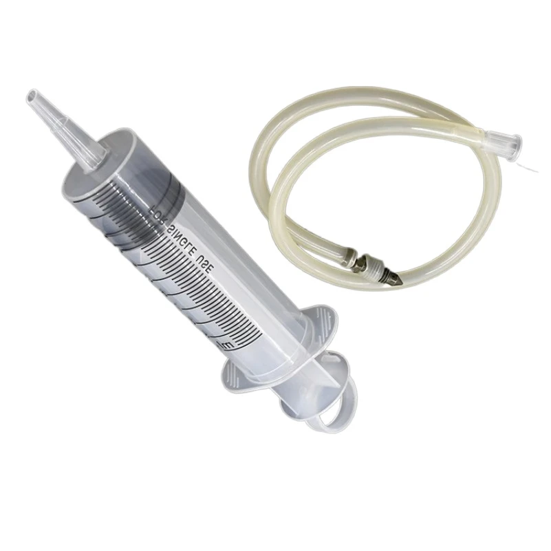 Disc Brake Oil Exhaust Tool Electric Motorcycle Air Extractor Plus Vent Pipe Upper And Lower Pump Vacuum Syringe One