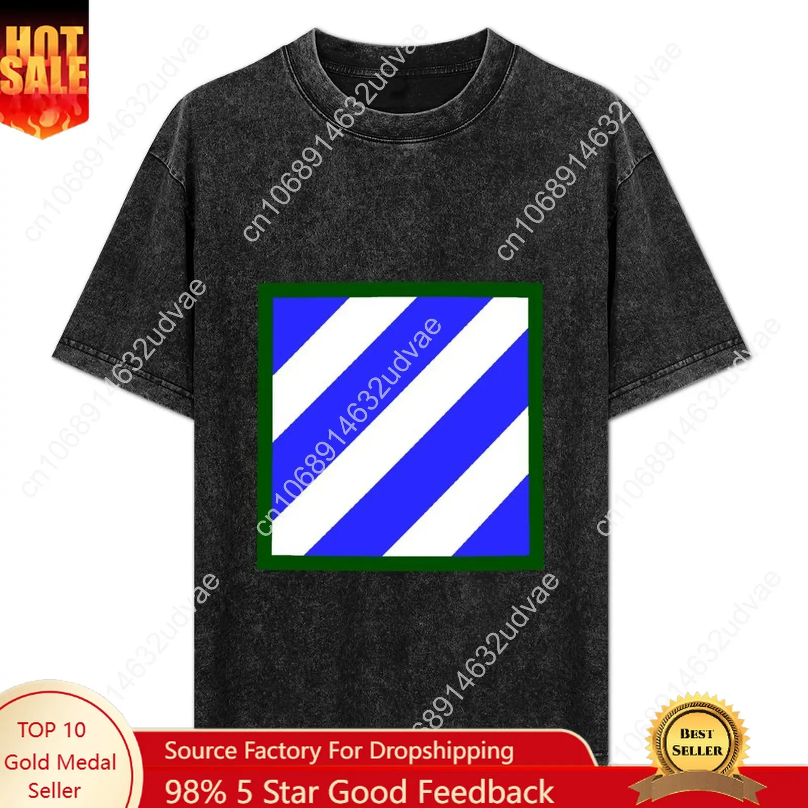 Футболки в стиле ретро 3rd Infantry Division