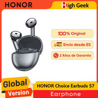Global Version HONOR Choice Earbuds S7 Earphone Hi-Res Audio Intelligent Active Noise Cancellation 2.0 36 Hours Battery Life