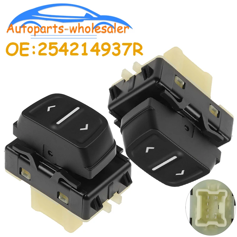 Interruptor Maestro Individual para Elevalunas Eléctrico 25421-4937R 254214937R para Renault Dacia Lagon Sandero 2012-2020