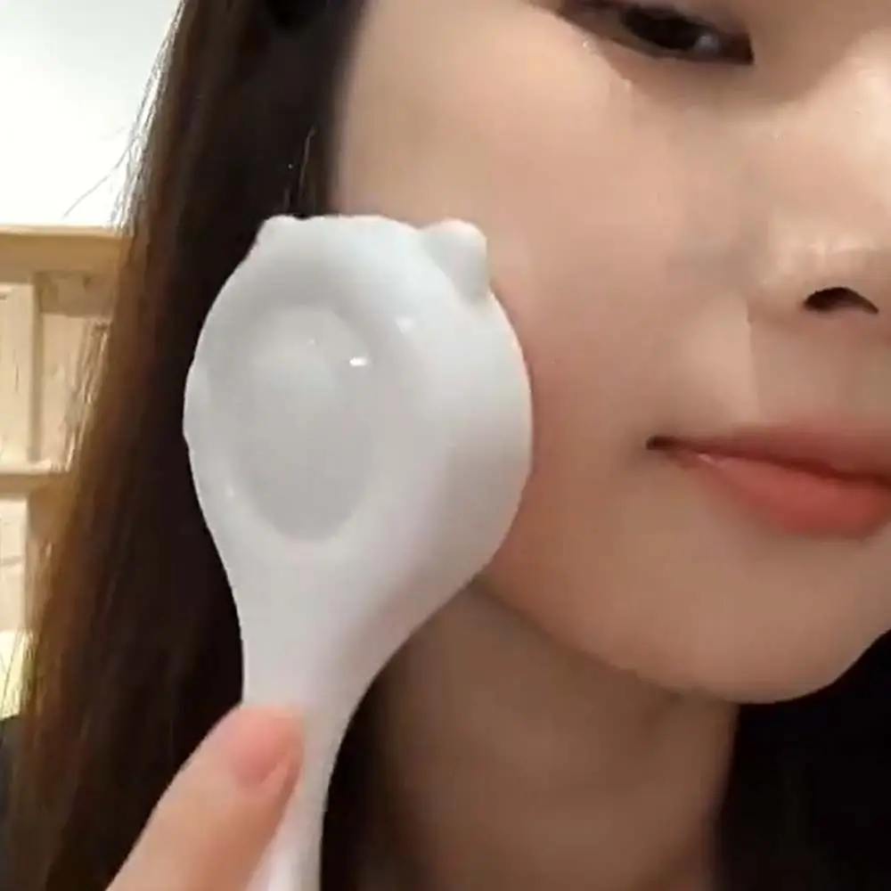 ซิลิโคนซิลิกาเจลแปรงหน้าหูแมว Soft Exfoliating Facial Brush Deep Cleanser Skin Care Facial Face Scrubber แปรง