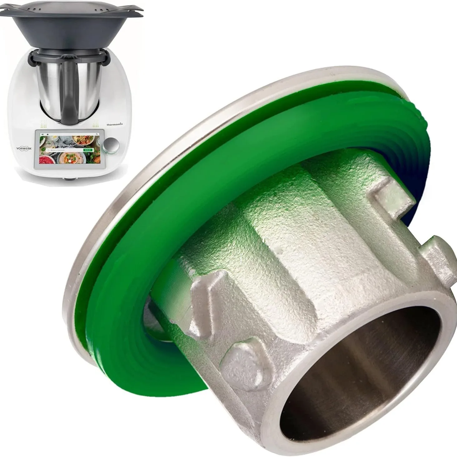 Насадка для измельчения соевого молока для Thermomix TM6 TM5 TM31 TM21, лезвие из нержавеющей стали для сухого и влажного измельчения и смешивания