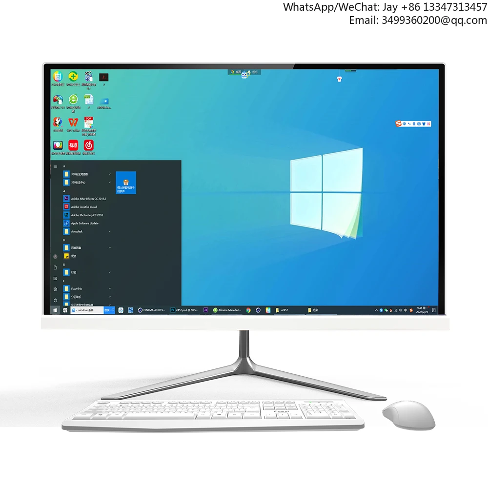 

Factory Wholesale 24inch 27-inch All In One Computer Customizable I3 I5 I7 I9 Oem Desktop Pc All-in-one Computers