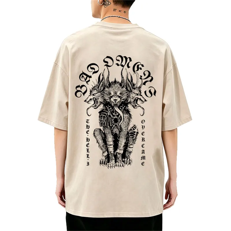 

Bad Omens Do You Feel Love Tour 2026 T-shirt Men Women Vintage Rock Streetwear Man Gothic Metal Style T Shirts Male Vintage Tees