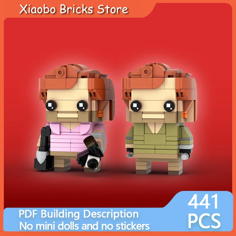 

Magical Movie Model MOC Building Bricks Important Character Roles Modular Technology Gifts Holiday Assemble Children Toys Suit