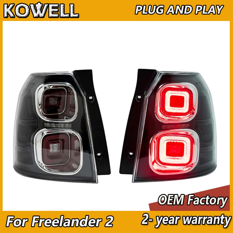 Car Styling for Land Rover Freelander 2 Tail Light 2007-2015 Freelander 2 Taillight DRL+Brake+Turn Signal+Reversing+Fog