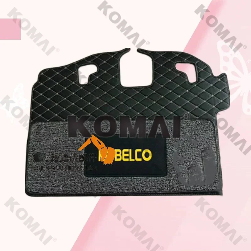 

For Kobelco 60 75 135 200 210 250 330 350-5/6/8 Foot pad floor glue Excavator Parts