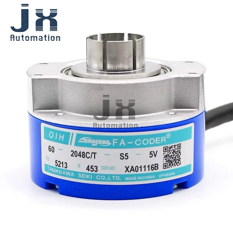 

Tamagawa Incremental Rotary Encoder TS5213N453 OIH60-2048C/T-S5-5V for Guangri Elevator angle and speed measurement Encoder